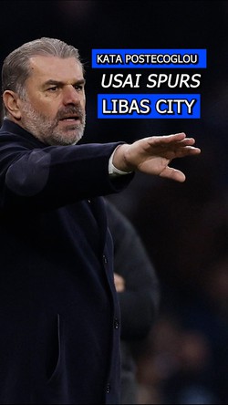 Video Spurs Hantam City, Postecoglou: Kami Lebih Baik dari Musim Lalu