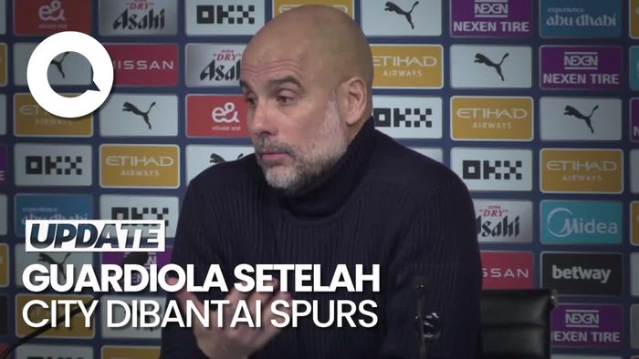 Video Guardiola: Setelah 8 Tahun, Cepat atau Lambat Kami Akan Jatuh