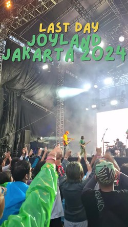 Video: Meski Mendung, Joyland Jakarta 2024 Hari Terakhir Tetap Ramai