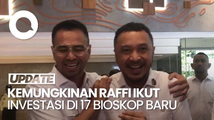 Video: Akankah Raffi Ahmad Ikut Investasi pada Penambahan 17 Bioskop Baru?