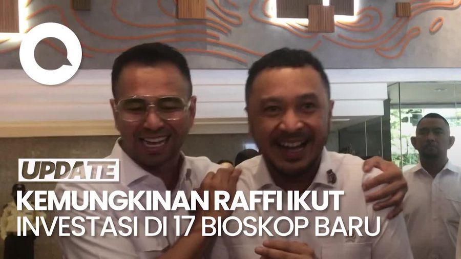 Video: Akankah Raffi Ahmad Ikut Investasi pada Penambahan 17 Bioskop Baru?