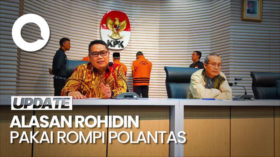 Video Kata KPK soal Rohidin Mersyah Pakai Rompi Polantas Saat OTT