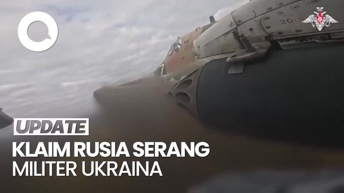 Video: Rusia Klaim Serang Bengkel Drone-Area Perakitan Peralatan Ukraina