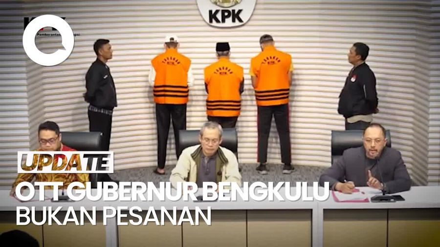 Video: KPK Tegaskan OTT Gubernur Bengkulu Bukan Pesanan Partai Tertentu