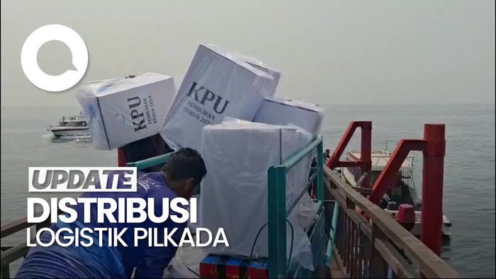 Video Momen Pendistribusian Logistik Pilkada ke Pulau Terpencil di Bali dan Lampung