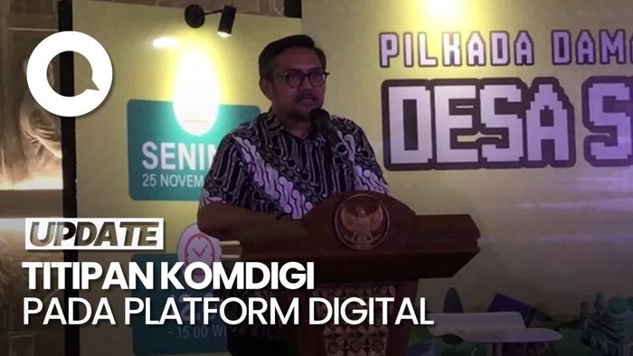 Video: Selain Jaga Pilkada Damai 2024, Komdigi Minta Snack Video Perangi Judol