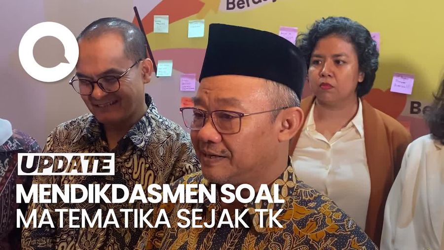 Video Mendikdasmen soal Pelajaran Matematika Sejak TK: Mengenalkan Saja