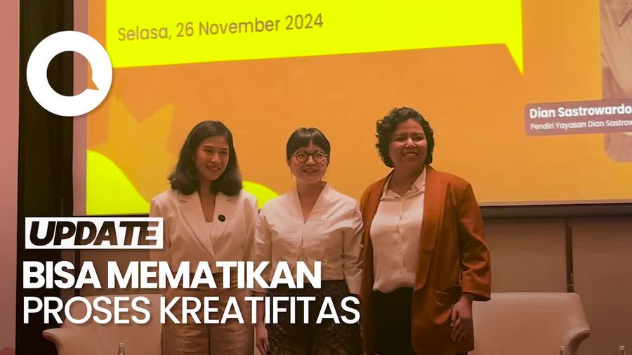 Video: Dian Sastro Ungkap Dampak Kehadiran AI di Industri Film