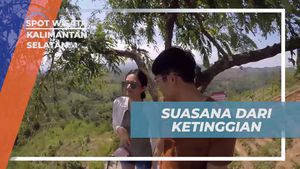 Menyaksikan Suasana Memesona dari Ketinggian di Bukit Matang Kaladan, Kalimantan Selatan