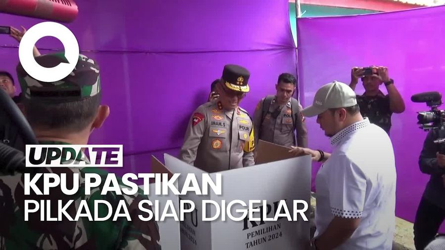 Video Ketua KPU soal Pilkada di Seluruh Indonesia: Sudah Sangat Siap