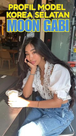 Video: Sosok Moon Gabi, Model Korsel yang Lahirkan Anak Jung Woo Sung