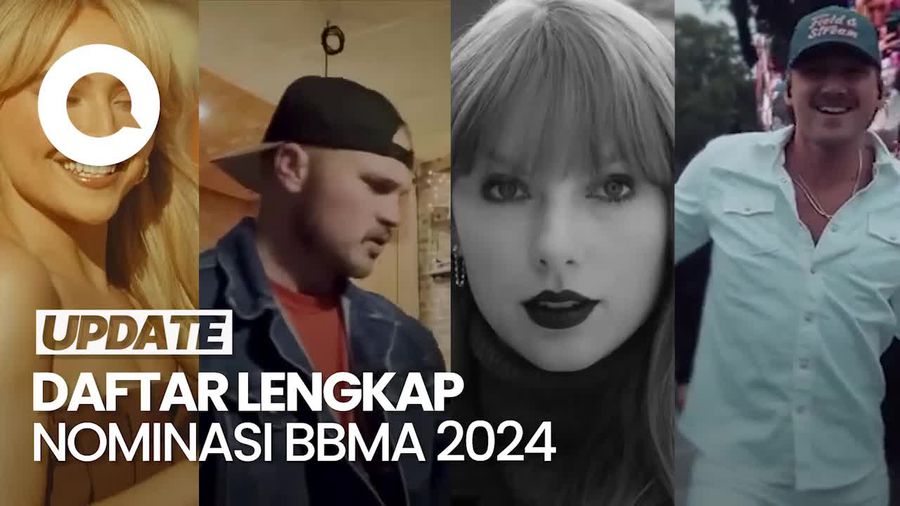 Video: Zach Bryan-Taylor Swift Mendominasi Nominasi #BBMAs 2024