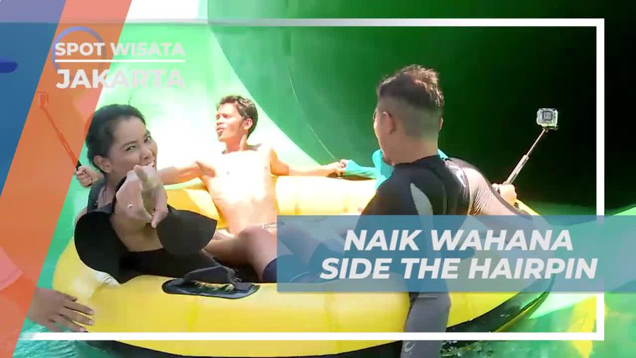 Serunya Menyusuri Wahana Slide The Hairpin, Jakarta