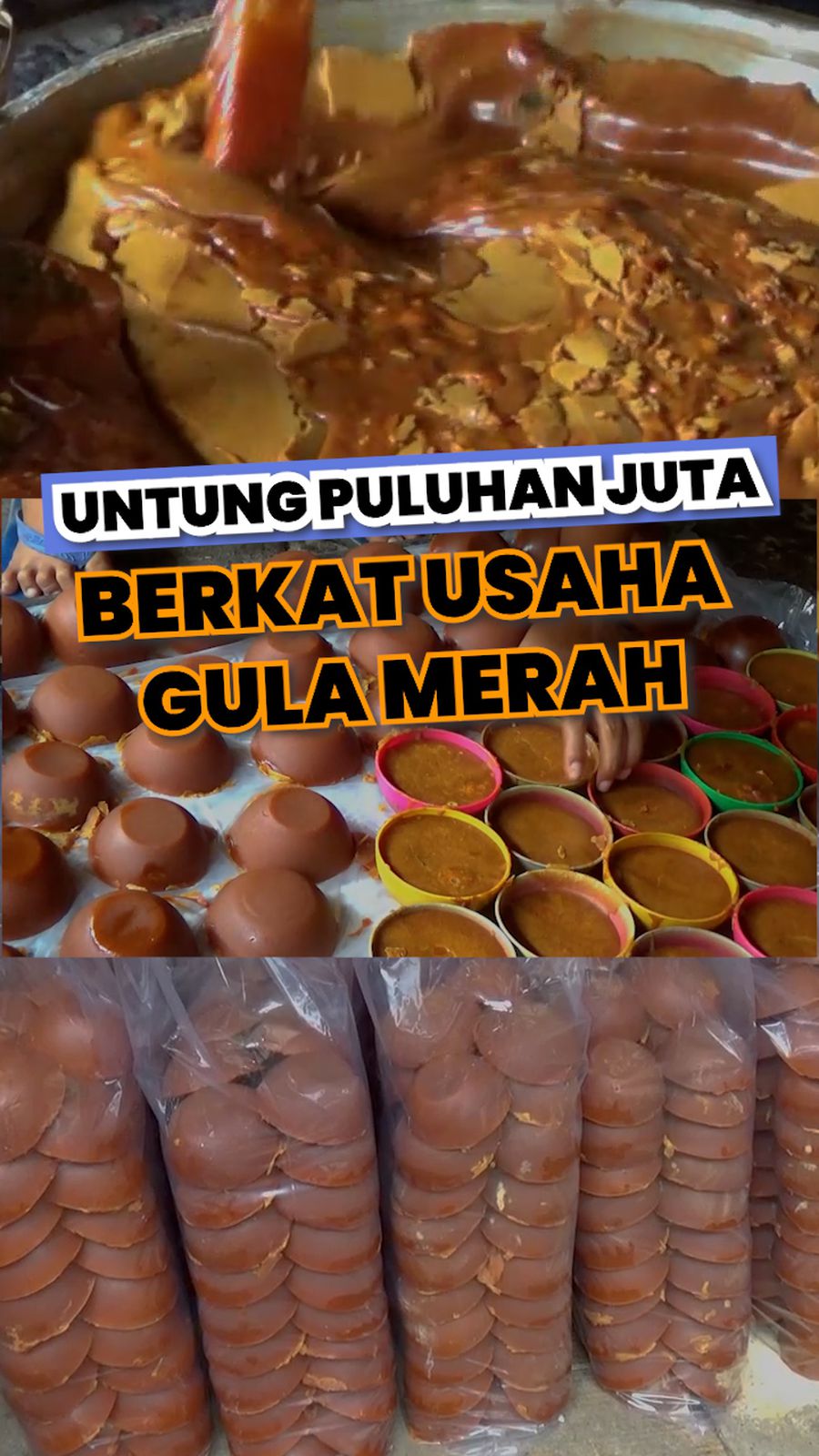 Video: Full Senyum! Cuan Puluhan Juta dari Usaha Pembuatan Gula Merah