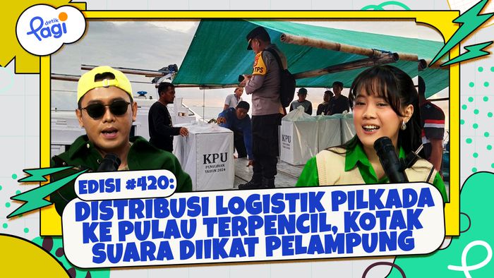 Distribusi Logistik Pilkada ke Pulau Terpencil, Kotak Suara Diikat Pelampung