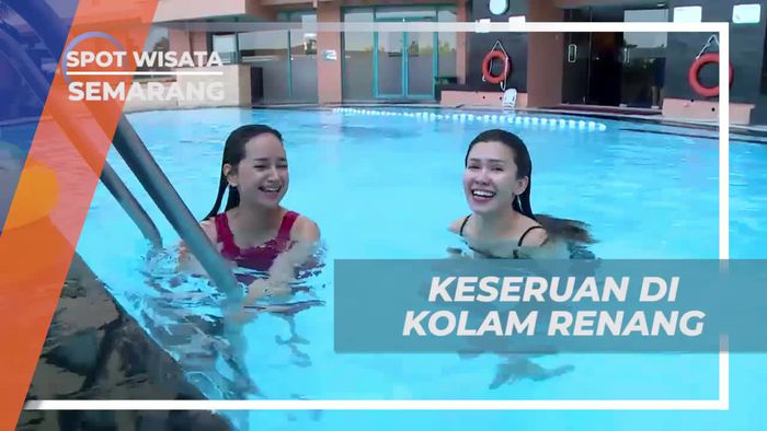 Keseruan Berenang di Kolam Renang Penginapan Semarang