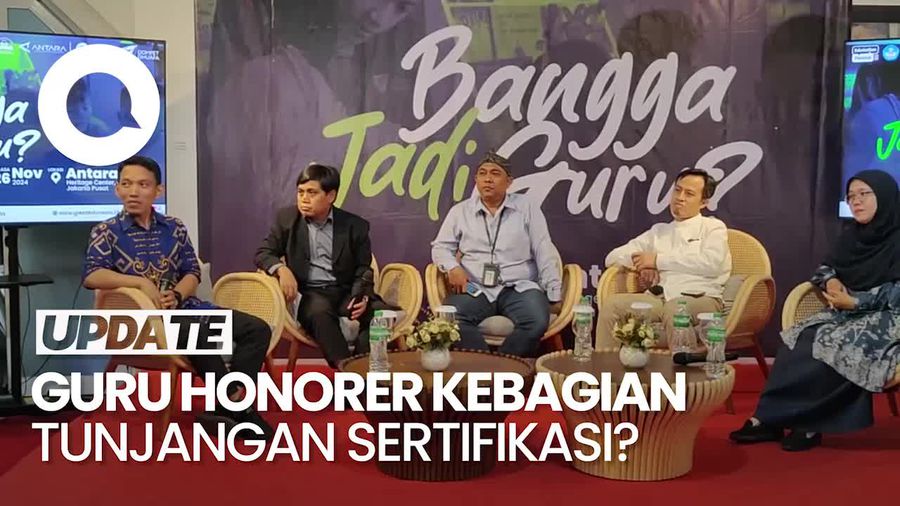 Video: Nasib Guru Honorer Dipertanyakan Terkait Wacana Tunjangan Sertifikasi Tambahan