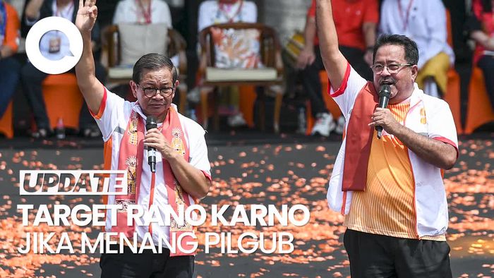 Video Fokus Rano Jika Menang Pilgub Jakarta: Kebutuhan Pokok hingga Infrastruktur