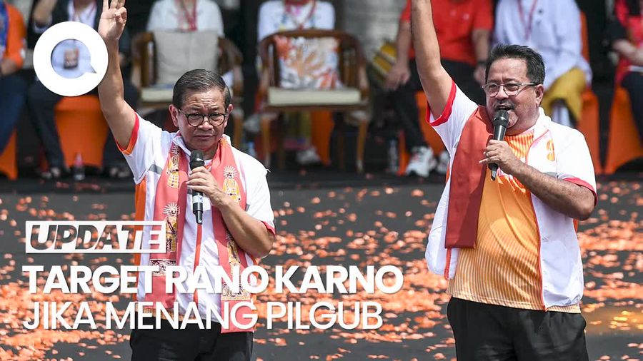Video Fokus Rano Jika Menang Pilgub Jakarta: Kebutuhan Pokok hingga Infrastruktur
