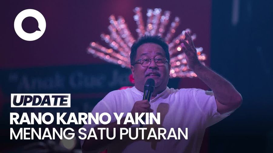 Video Rano Karno Jelang Nyoblos: Saya Yakin Menang Satu Putaran