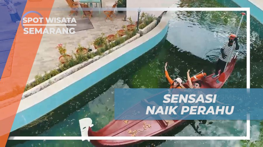 Sensasi Naik Gondola Menawan di Semarang
