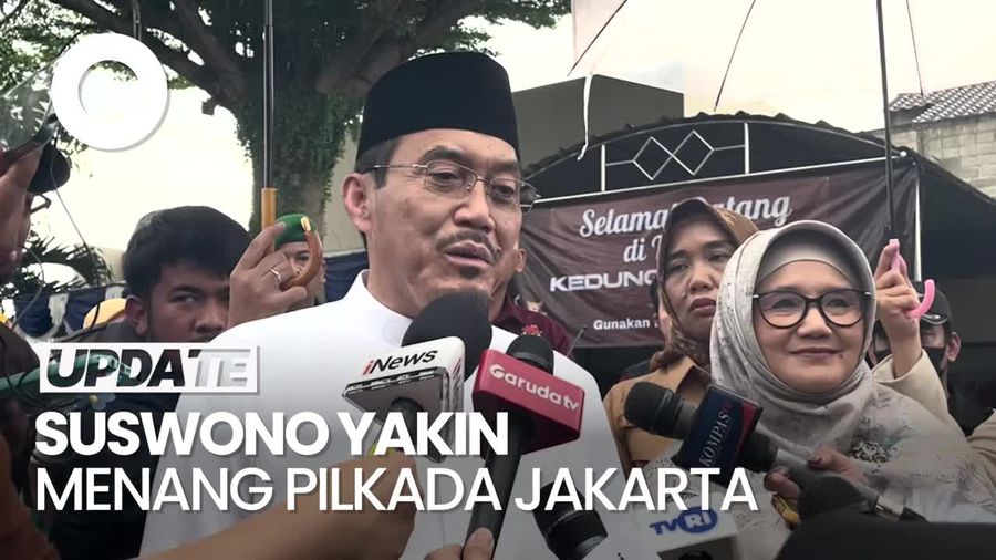 Video Suswono Yakin Menang Pilkada Jakarta: Sudah Ikhtiar Optimal