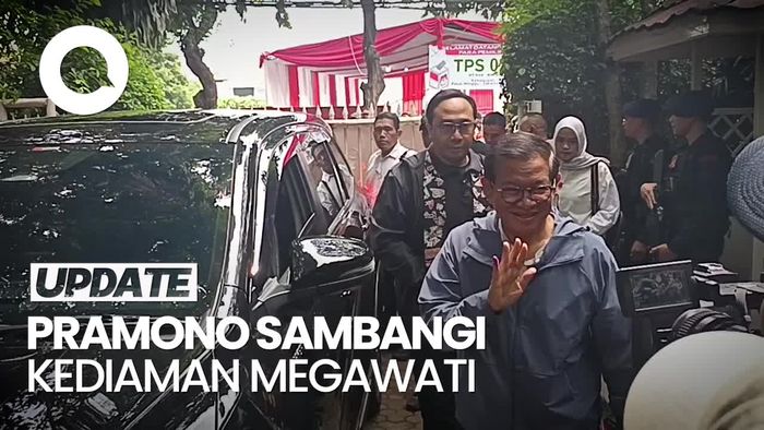 Video Pramono Tiba di Rumah Megawati: Sudah 3 Bulan Nggak Ketemu