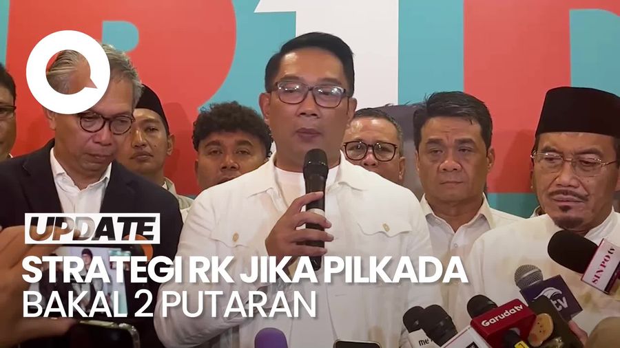 Video RK Sampaikan Hasil Quick Count Internal: Tak Ada yang Tembus 50%