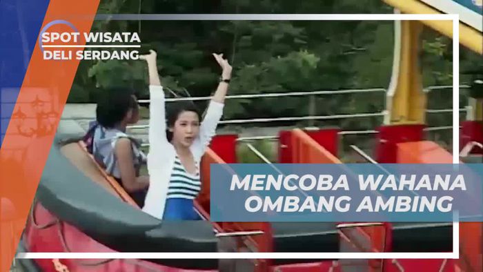 Menantang Adrenalin dengan Wahana Ombang Ambing di Hill Park, Deli Serdang