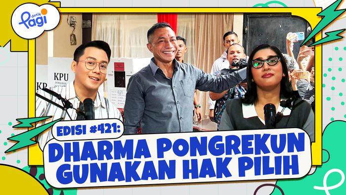 Dharma Pongrekun Gunakan Hak Pilih