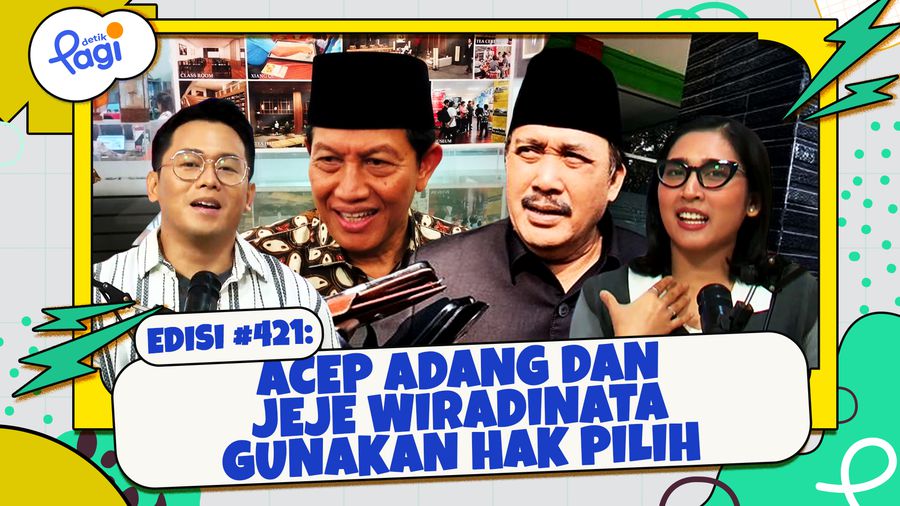 Acep Adang dan Jeje Wiradinata Gunakan Hak Pilih