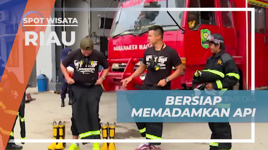 Memulai Misi Memadamkan Api di Riau dengan Perlengkapan Lengkap