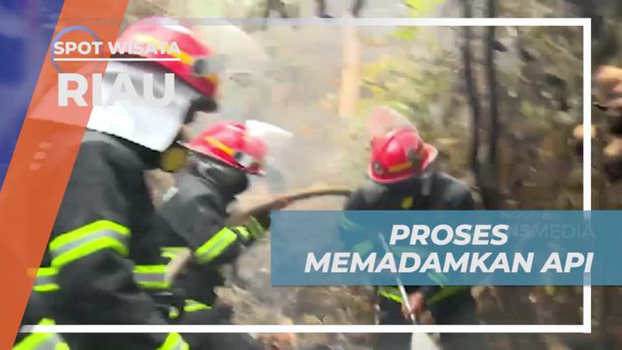 Menghadapi Tantangan Memadamkan Api di Riau