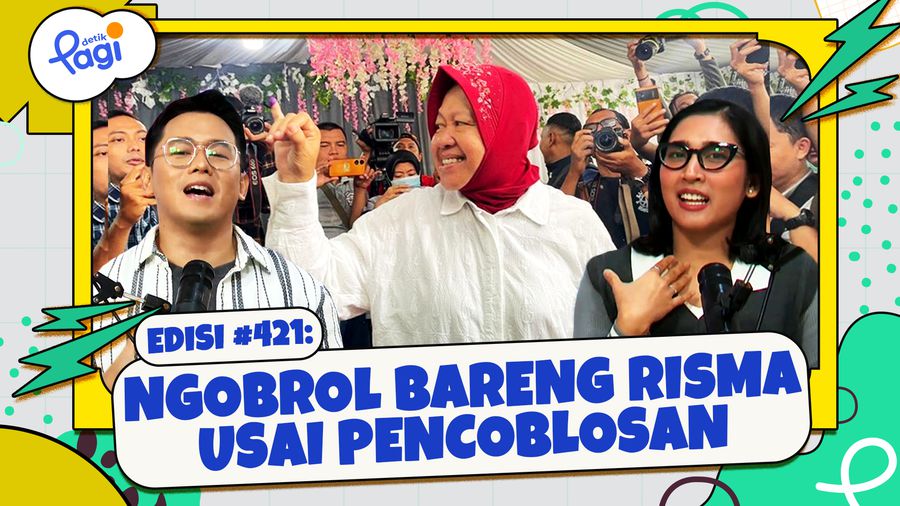Ngobrol Bareng Risma Usai Pencoblosan
