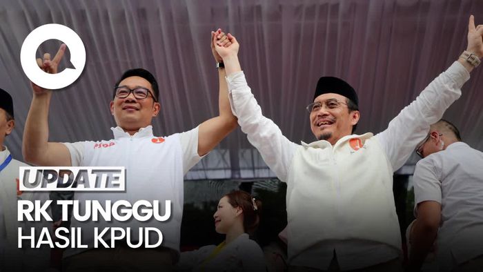 Video: Sikap Ridwan Kamil Tanggapi Hasil Quick Count