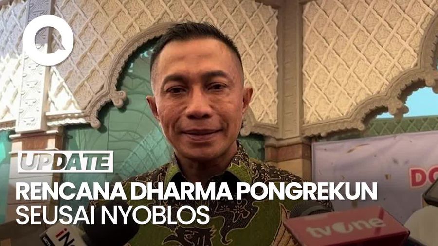 Video Dharma Seusai Nyoblos Hasilnya Sudah Diatur Tuhan, Tak Suka Deg-degan