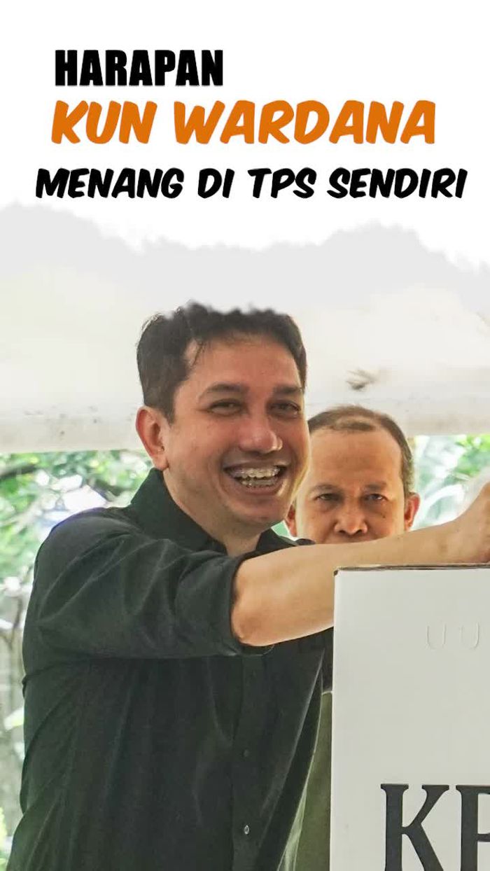 Video: Kun Wardana Harap Menang di TPS Sendiri