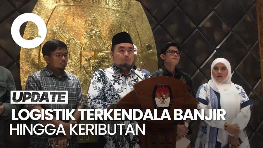 Video KPU Ungkap Kendala Distribusi Logistik Pilkada: Banjir-Keributan 