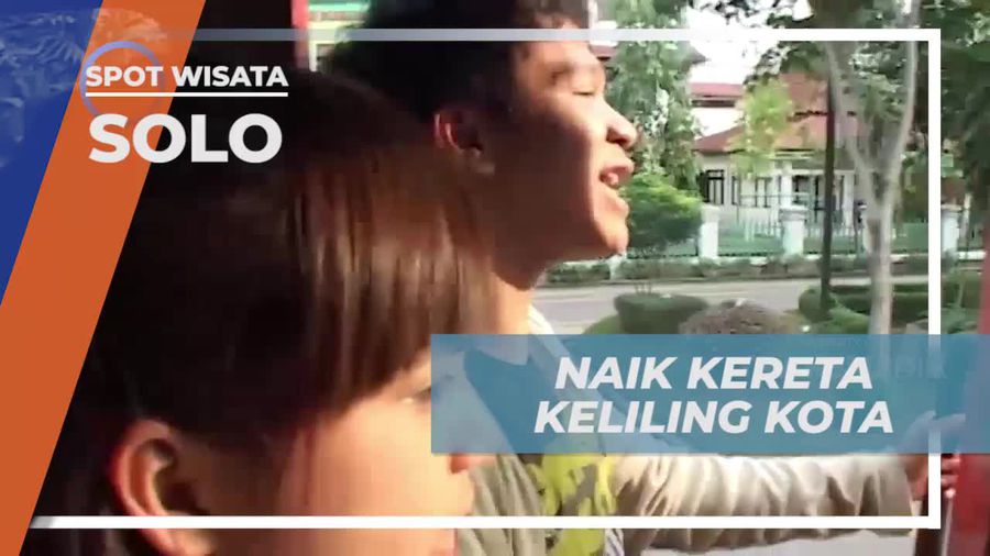 Keliling Kota Solo dengan Kereta Api yang Mengasyikkan