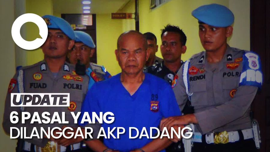 Video: AKP Dadang Langgar 6 Pasal di Kasus Penembakan AKP Ulil Ryanto