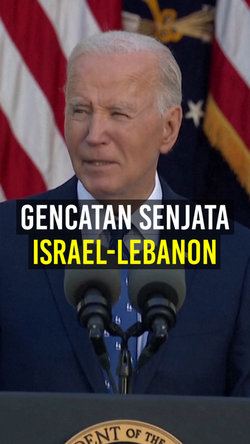 Video Biden: Konflik Israel-Lebanon Berakhir Pada 27 November