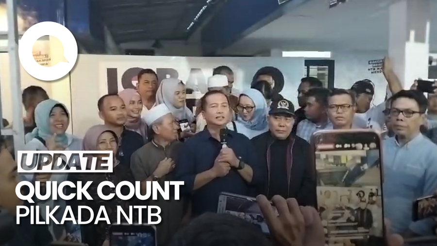 Video: Unggul Quick Count Pilgub NTB, Iqbal Ajak Pendukung Tak Berlebihan