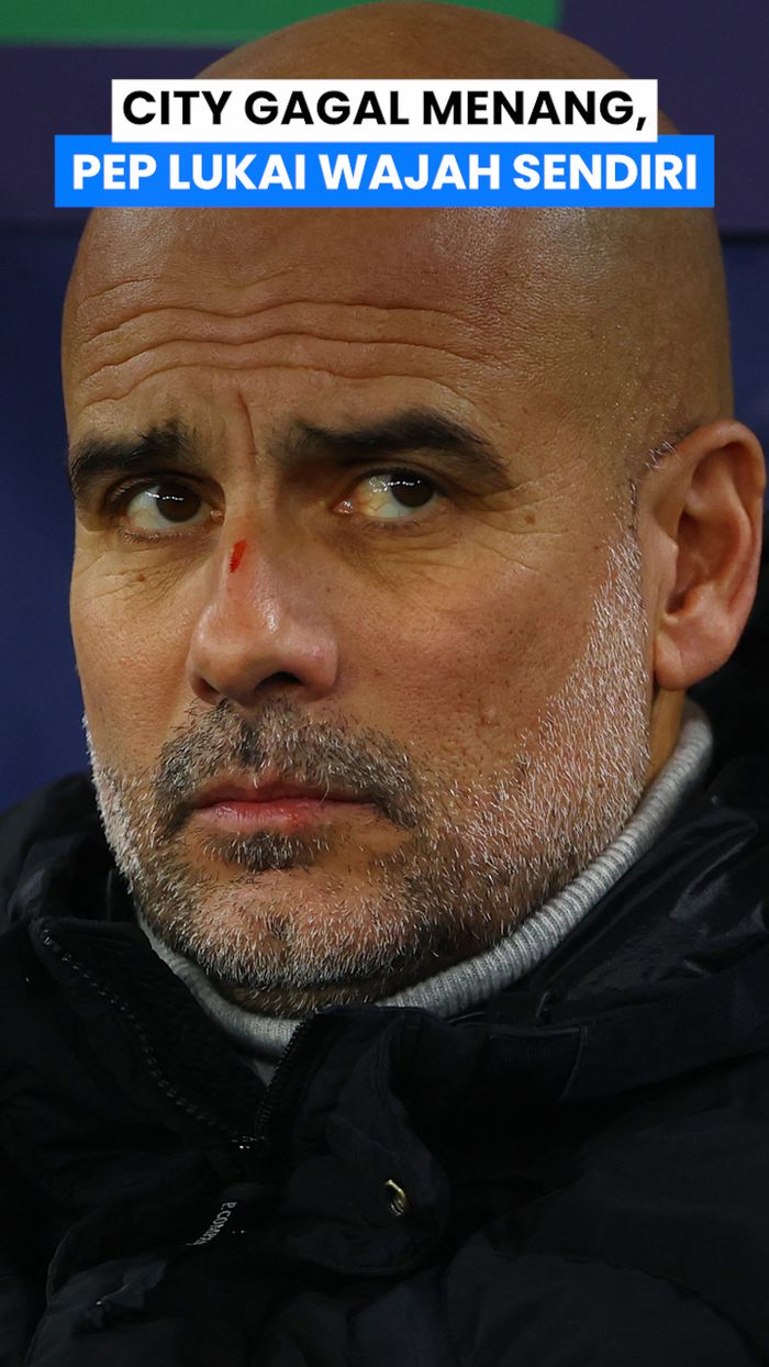 Video: Man City Diimbangi Feyenoord, Guardiola Lukai Wajah Sendiri!