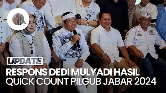 Video: Unggul Quick Count Pilgub Jabar 2024, Dedi Mulyadi Anggap Dirinya Menang