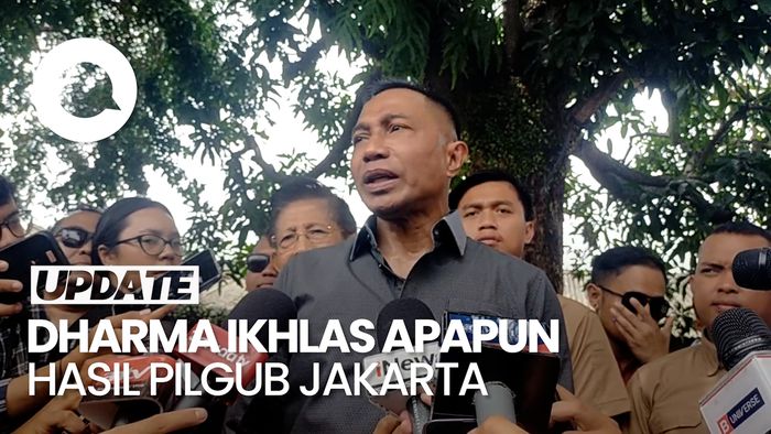 Video Dharma Ikhlas Apapun Hasil Pilgub: Ini Mungkin Wawancara Terakhir Kita