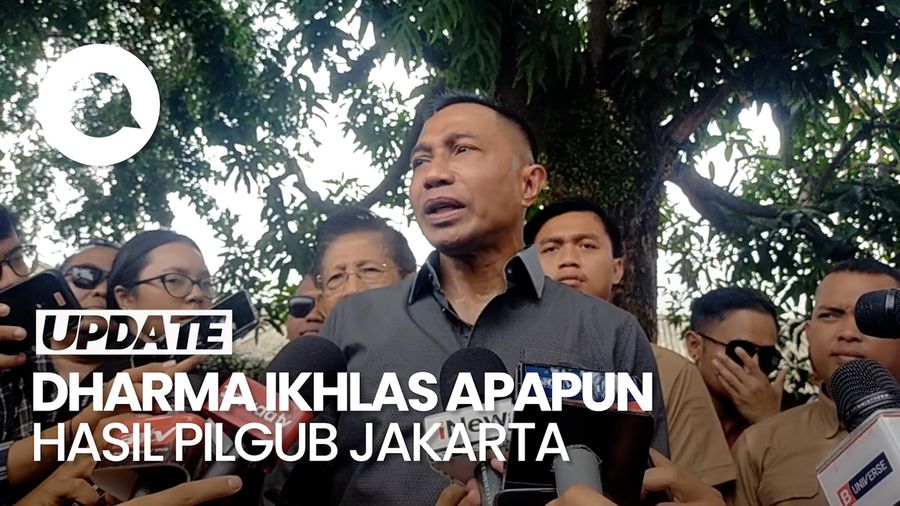 Video Dharma Ikhlas Apapun Hasil Pilgub: Ini Mungkin Wawancara Terakhir Kita