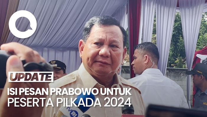Video Pesan Prabowo Seusai Nyoblos di Pilkada: yang Kalah Harus Kerja Sama