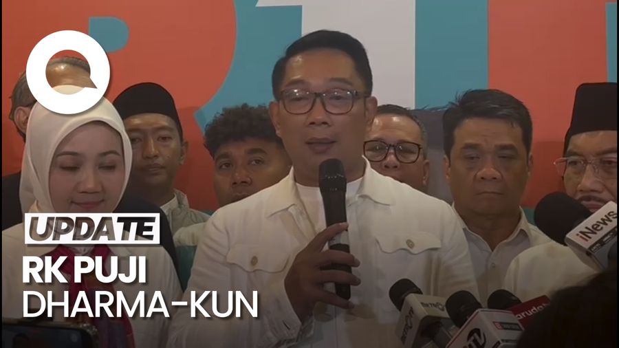 Video RK Salut Suara Dharma-Kun 10% di Quick Count: Survei Selalu 5%