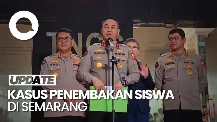 Video: Polri Lakukan Asistensi Kasus Penembakan Siswa SMK di Semarang