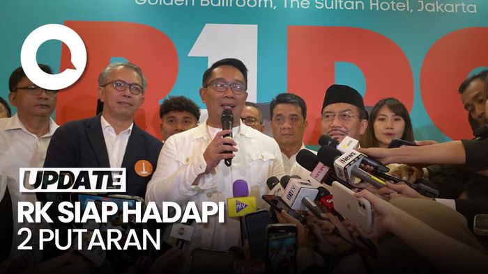Video Ridwan Kamil: Andaikan Harus 2 Putaran, Kita Terus Bersemangat